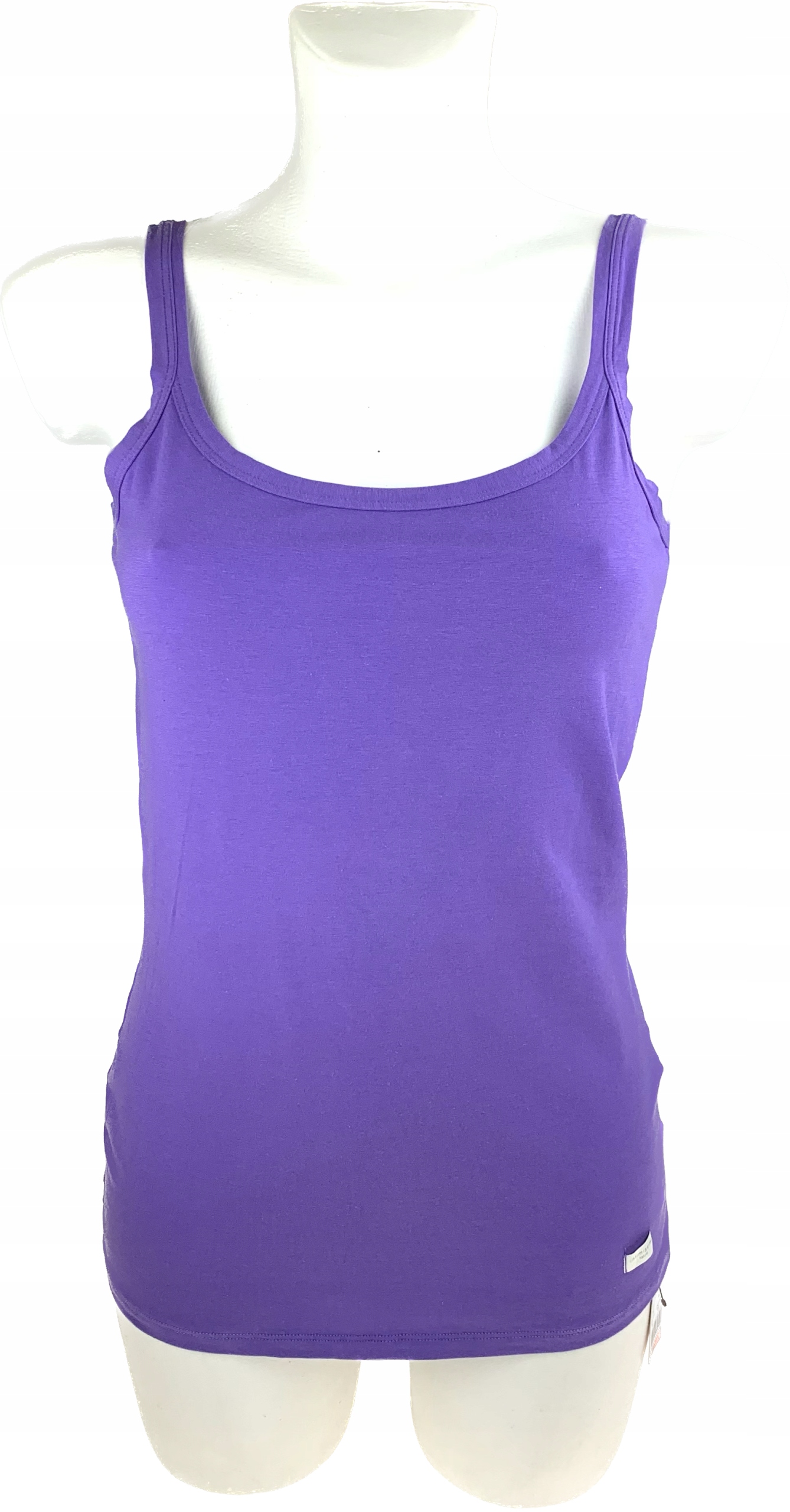 INTIMISSIMI TOP KOSZULKA ELASTYCZNA bawełna NATURAL JAKOŚĆ FIOLET M/38 Marka Intimissimi