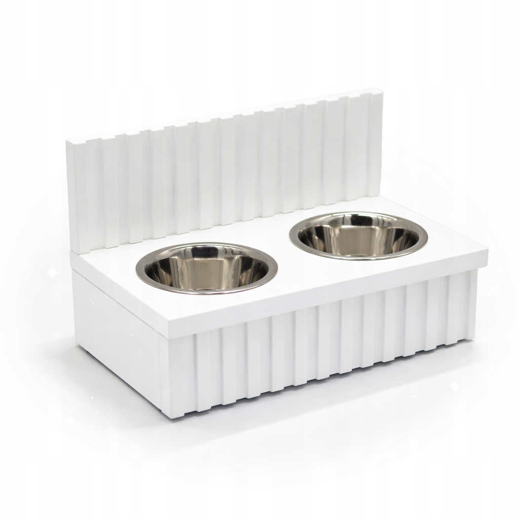 Levně Bufet pro psa nebo kočku – unikátní design, stojan na misky