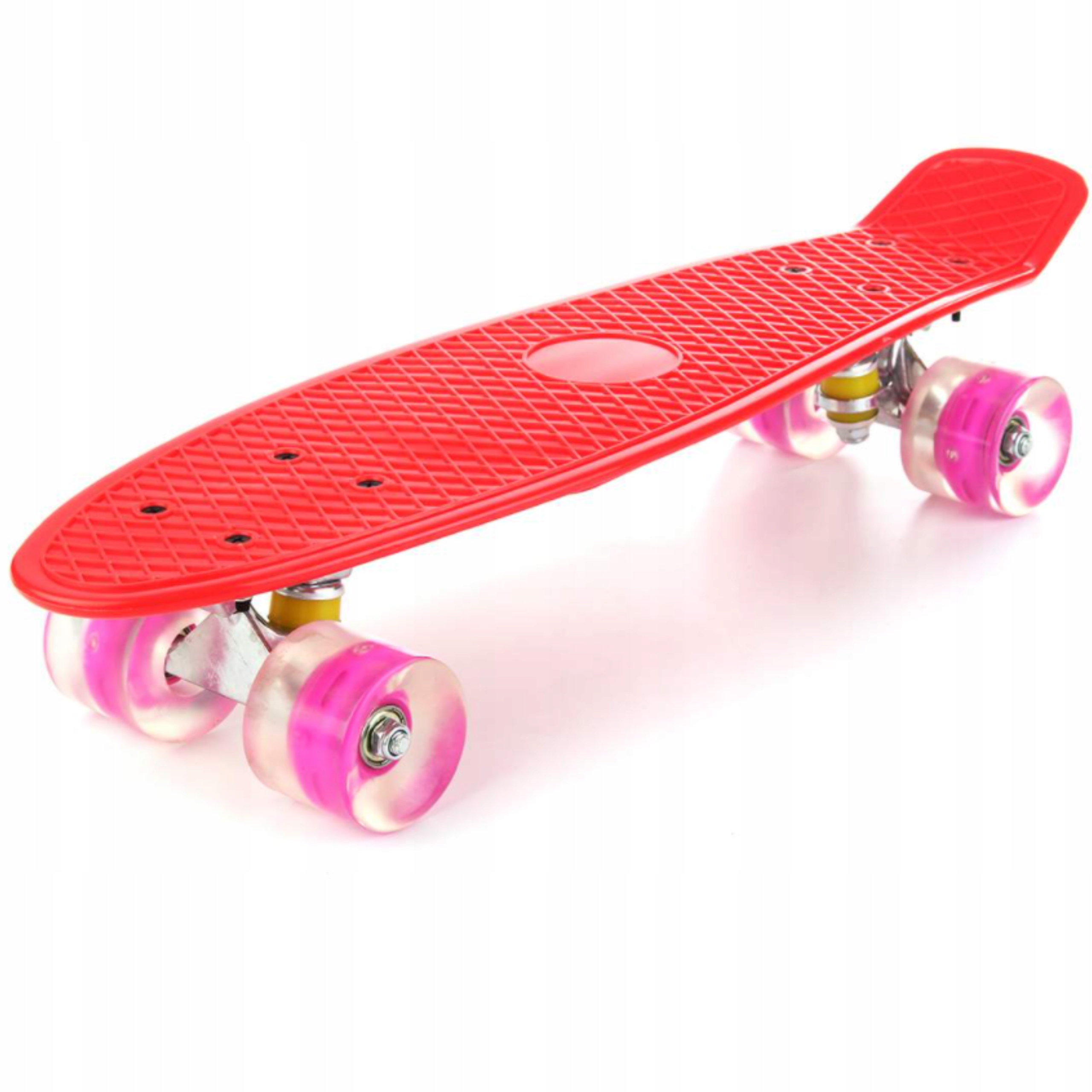 DESKOROLKA FISZKA DESKA ŚWIECĄCE KOŁA LED RGB FISHBOARD DZIECI 56CM KOLORY Marka Aurora