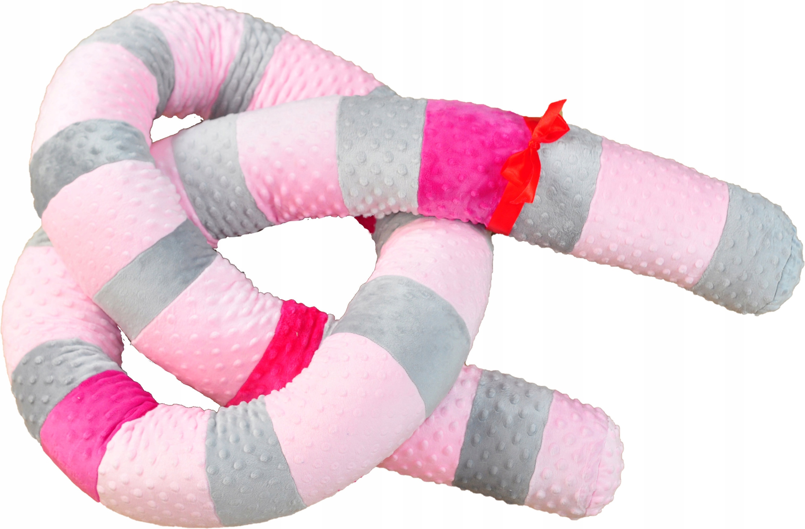 

Ochraniacz do łóżeczka miękki Wałek Minky 360cm MD