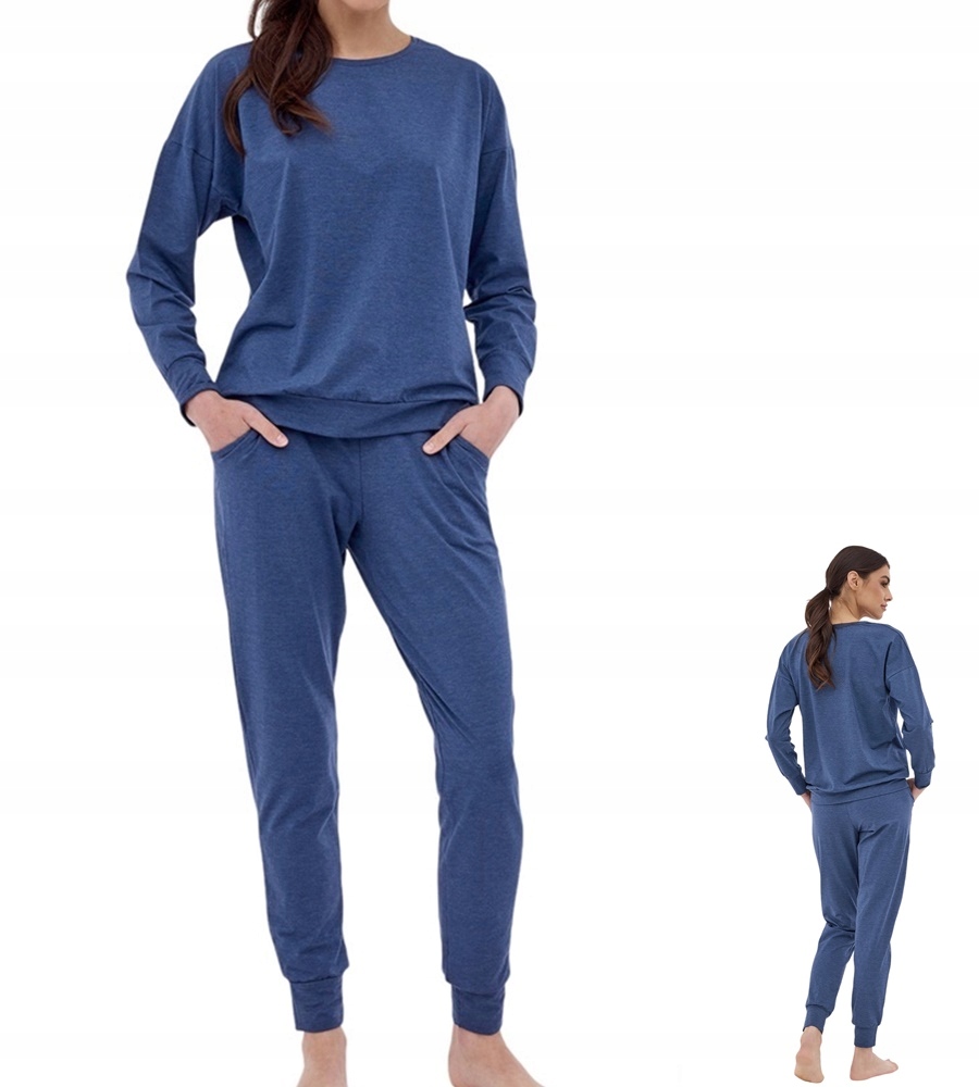 Dámský teplákovka komplet Cornette 800 XL 42 Tmavě modrá