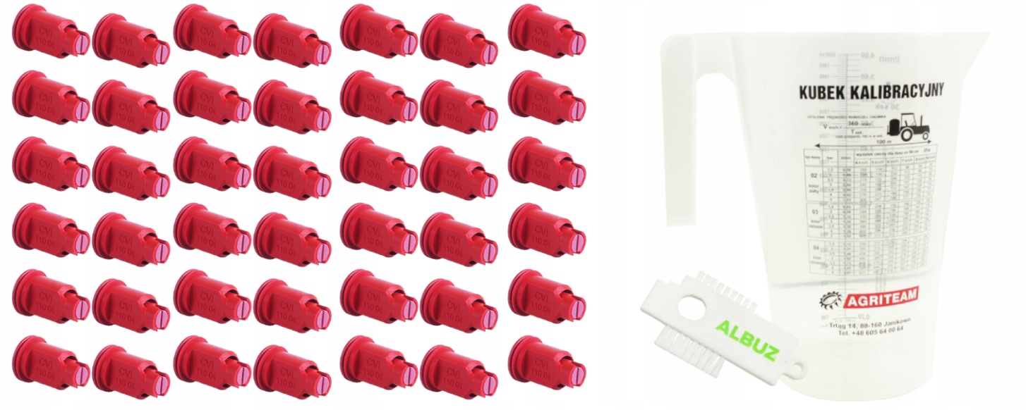 КОМПЛЕКТ НАСАДОК ЛУЧ 21М CVI 110 04 ALBUZ + БЕСПЛАТНО