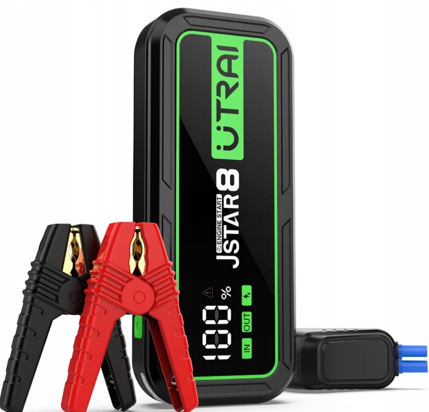 ROZRUCH JUMP STARTER POWERBANK BOOSTER 12V 3000A