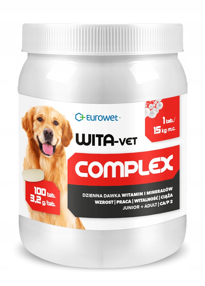 Wita-vet 3,2 g Complex 100 tabletek