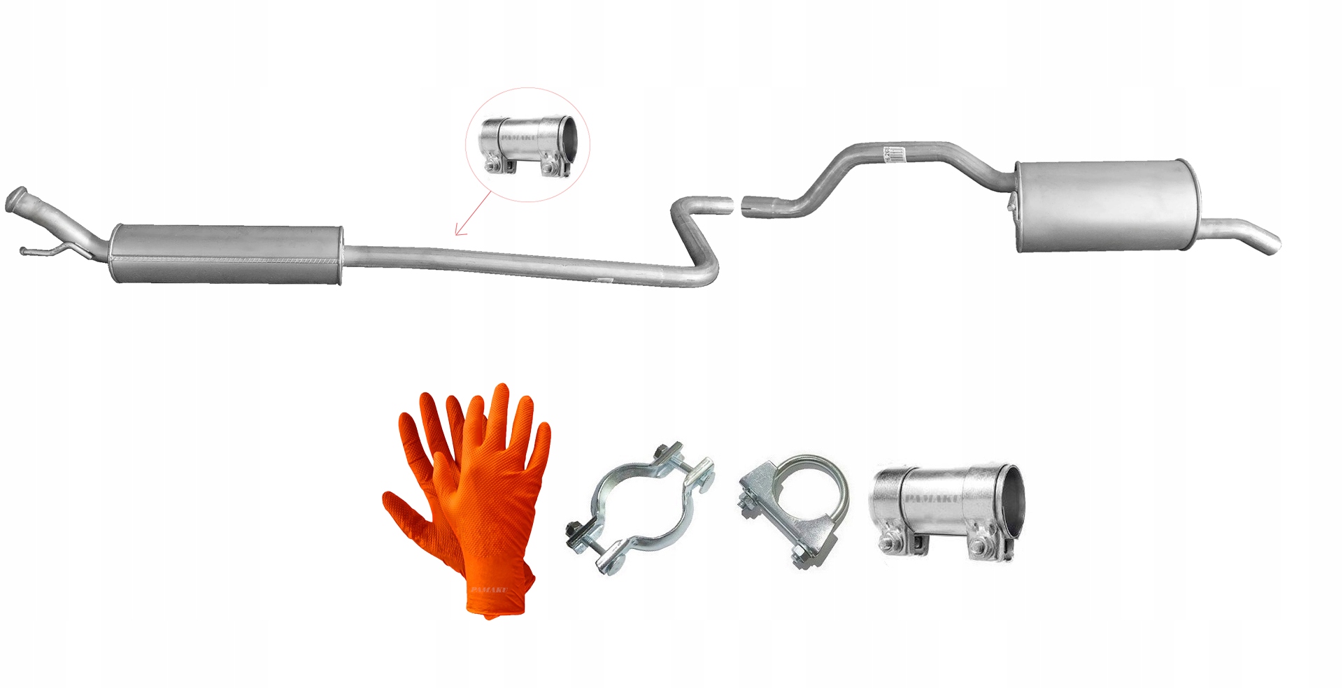 Citroen Berlingo II1.6 VTi 72-88 kW (od 11/2009) Tlumič