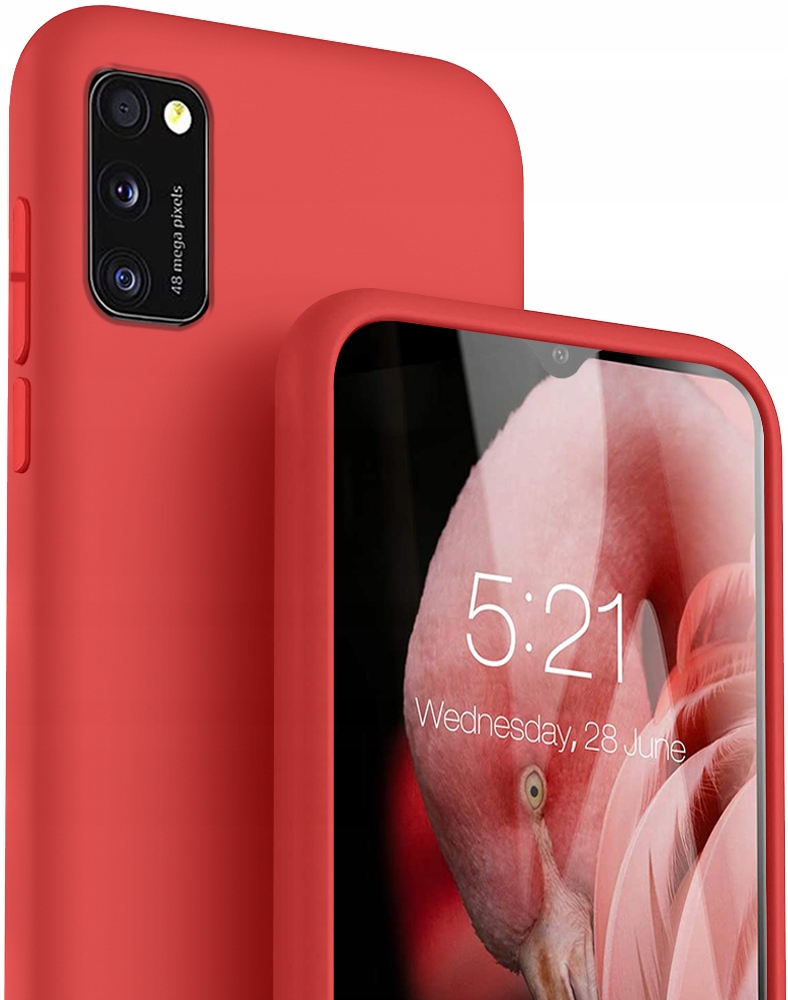 

Etui Case Silicone Szkło do Samsung Galaxy A41