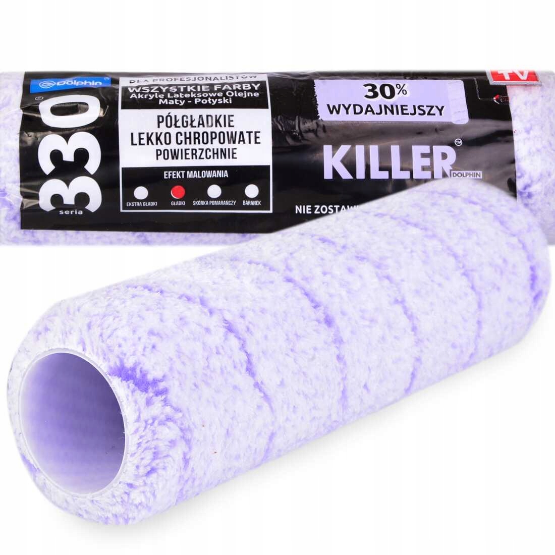 

2xBlue Dolphin seria 330 Wałek Killer 25cm wł.13mm