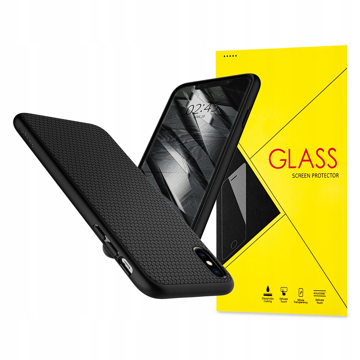

Spigen Liquid Air Etui Do Iphone X/xs + Szkło