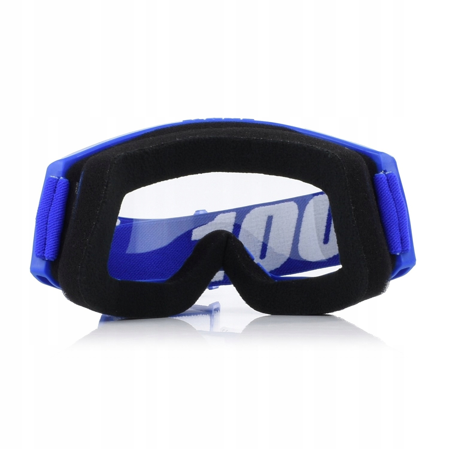 Gogle 100% STRATA 2 BLUE Szyba Przezroczysta Typ cross/enduro