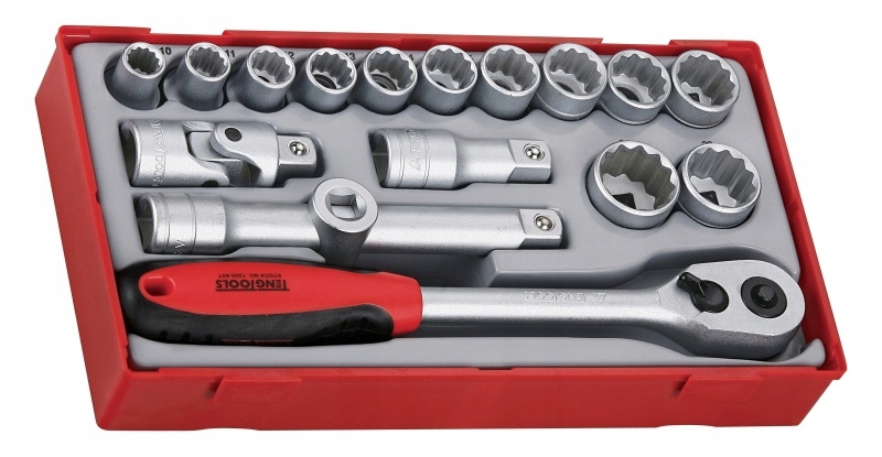 Nástrčné Kľúče 1/2 Teng Tools TT1218 Sada