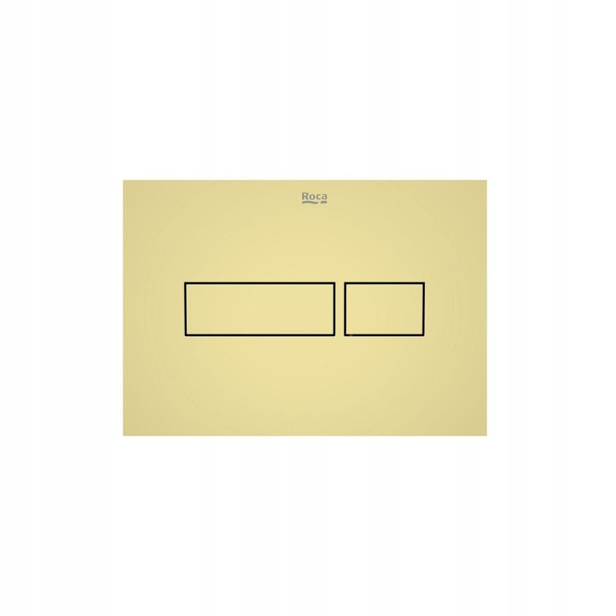 Roca przycisk NV1 stelaża podtynkowego Duplo Nova złoty połysk