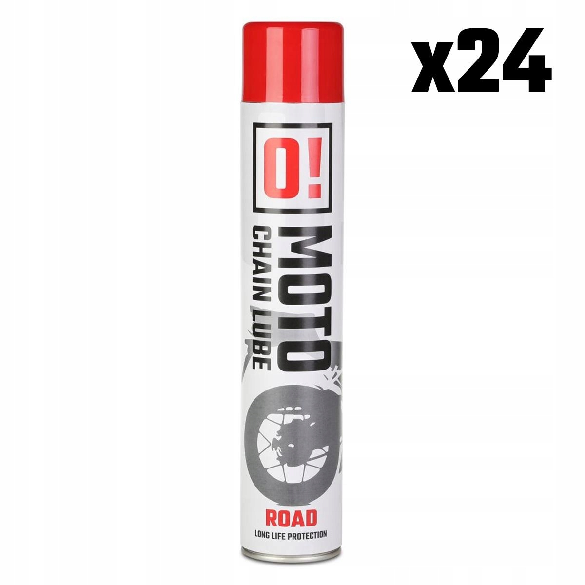 Omoto Sada 24 Kusy Spray Mazivo Na Reťaz 750ML Road O! Chain Lube (o!m