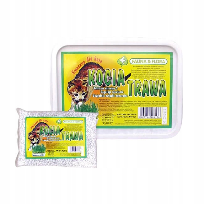 

Fauna & Flora Kocia Trawa 130g