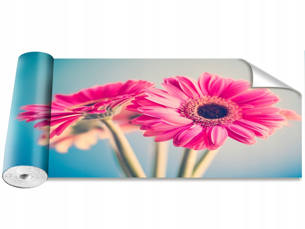 

Tapeta Samoprzylepna Różowe kwiaty 250x104