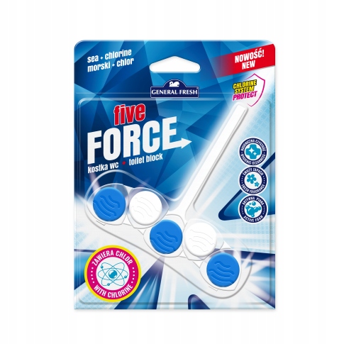 

General Fresh Kostka Zawieszka Wc z chlorem Morska