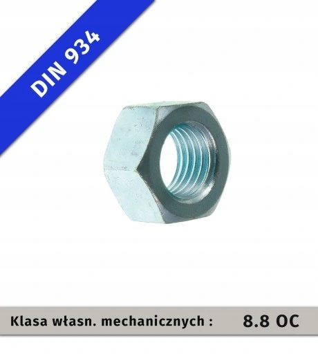 

Nakrętka 6-kt M52-8 oc.B Din 934 1 szt