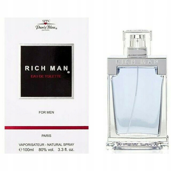 Paris Bleu Rich Man 100 ml pánská toaletní voda