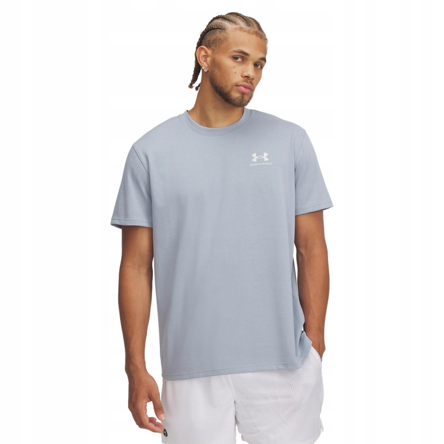 Męska Koszulka z krótkim rękawem Ua M Logo Emb Hea