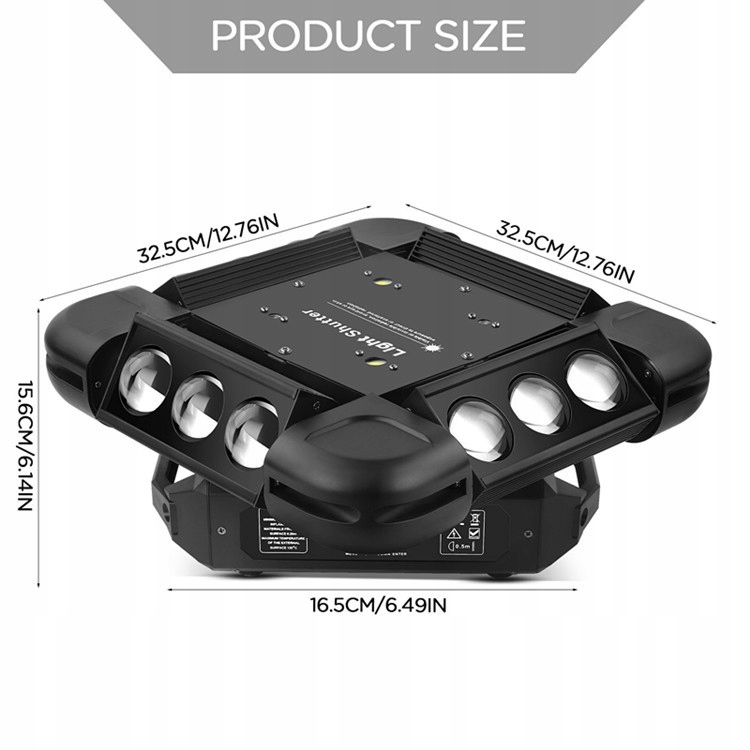 LED OŚWIETLENIE SCENICZNE STORM STROBE 150W EAN (GTIN) 0793466781605