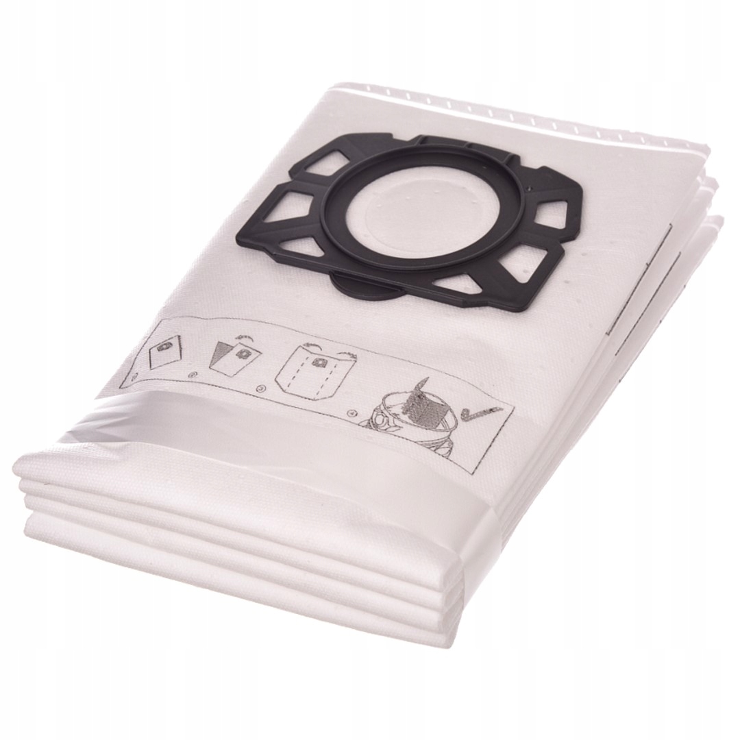 Filtr + ORYGINALNE worki 4szt KARCHER WD4 WD5 WD6 MV4 MV5 MV6 Producent Kärcher