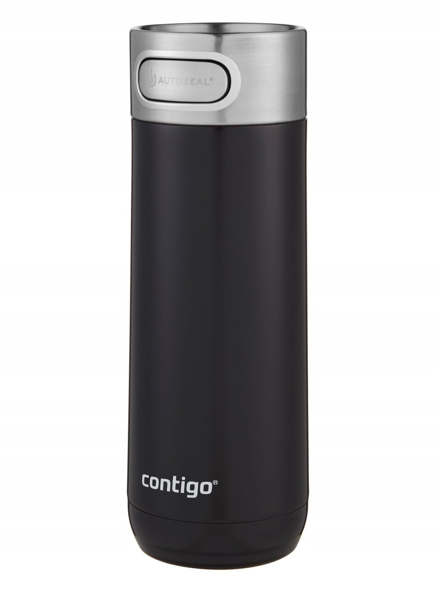 Termohrnek Contigo Luxe 470 ml černý s uzamykatelným víčkem
