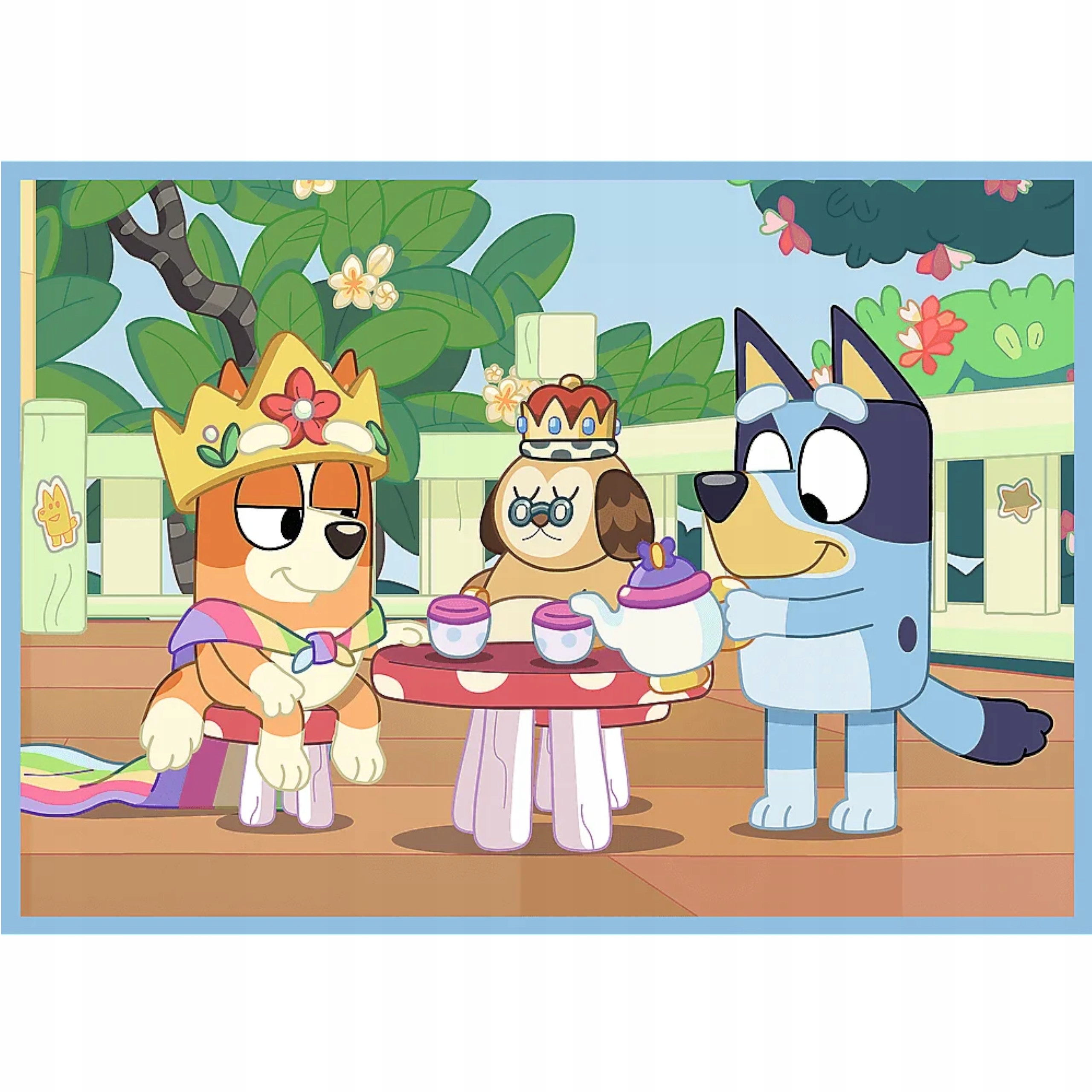 PUZZLE 4W1 BLUEY I JEGO ŚWIAT 34637