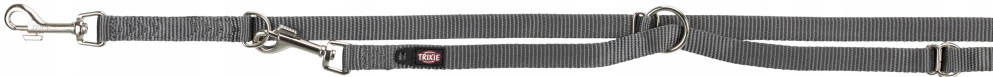 

Trixie Smycz Regulowana Premium 2m/20mm M-L grafit
