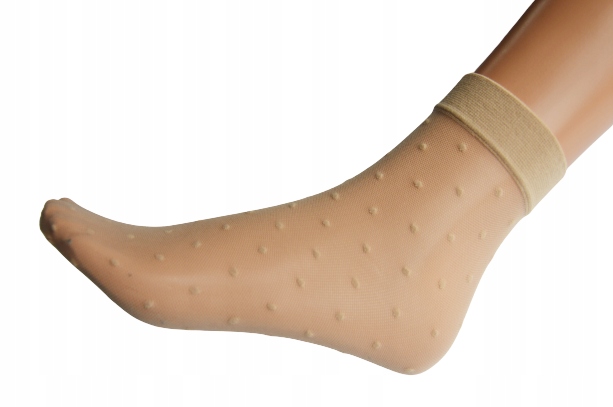 

Marilyn skarpetki wzorzyste beżowe 20 den Uni