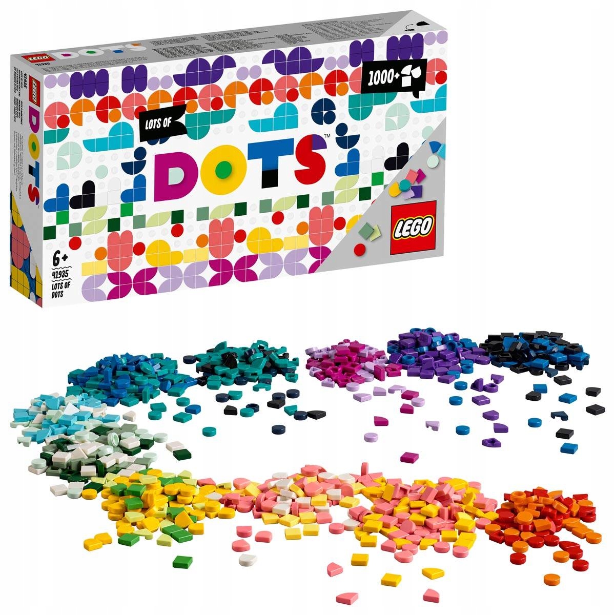 LEGO DOTS ROZMAITOŚCI ZESTAW KLOCKÓW DOTS 41935