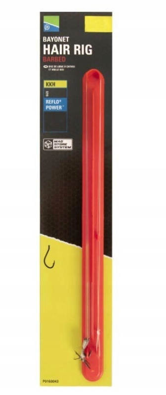 Przypon Method Feeder PRESTON Bayonet Hair Rigs #12 KKH 4" 10cm 8 sztu