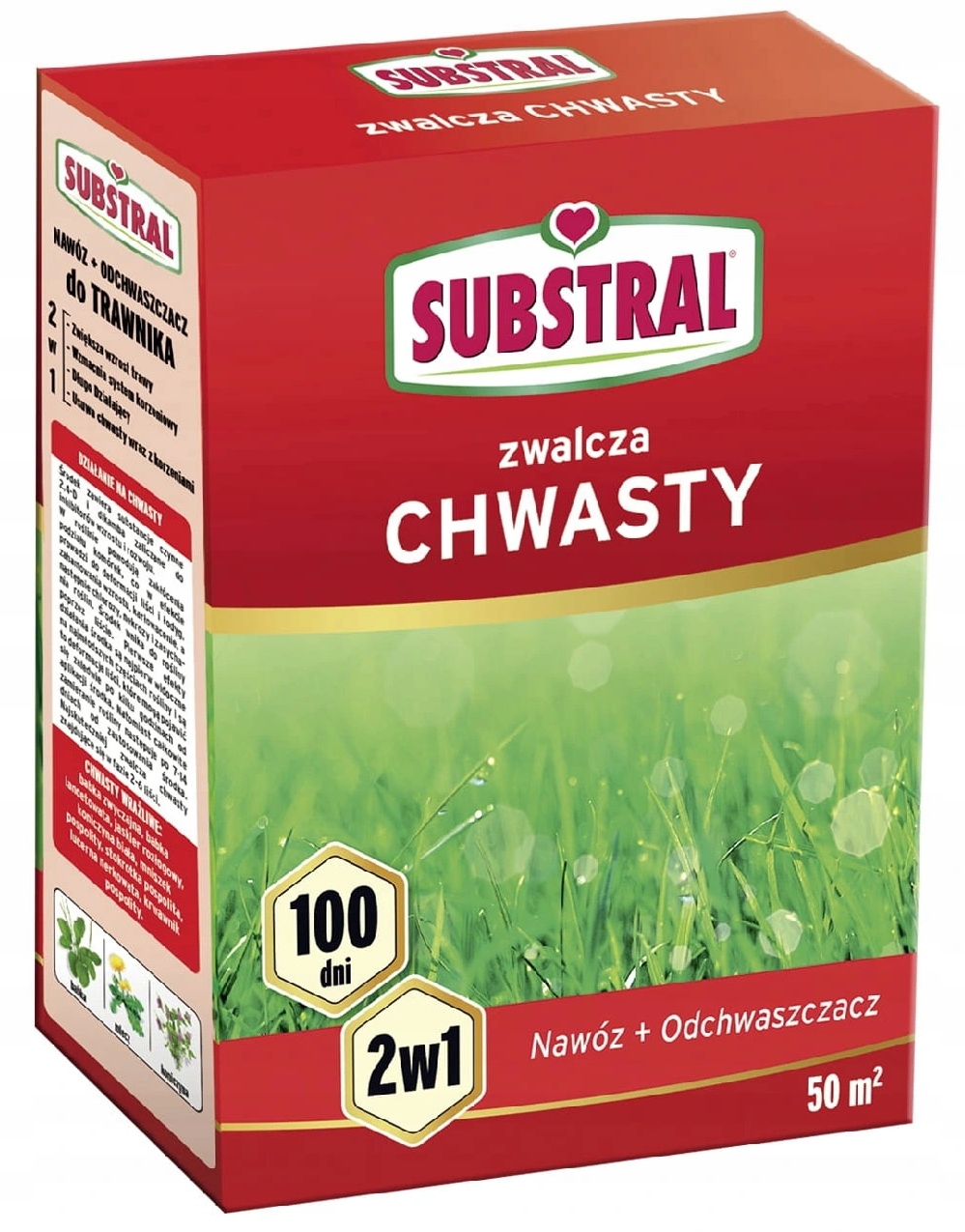 

Substral Nawóz 100DNI Do Trawy Działa Na Chwasty 1