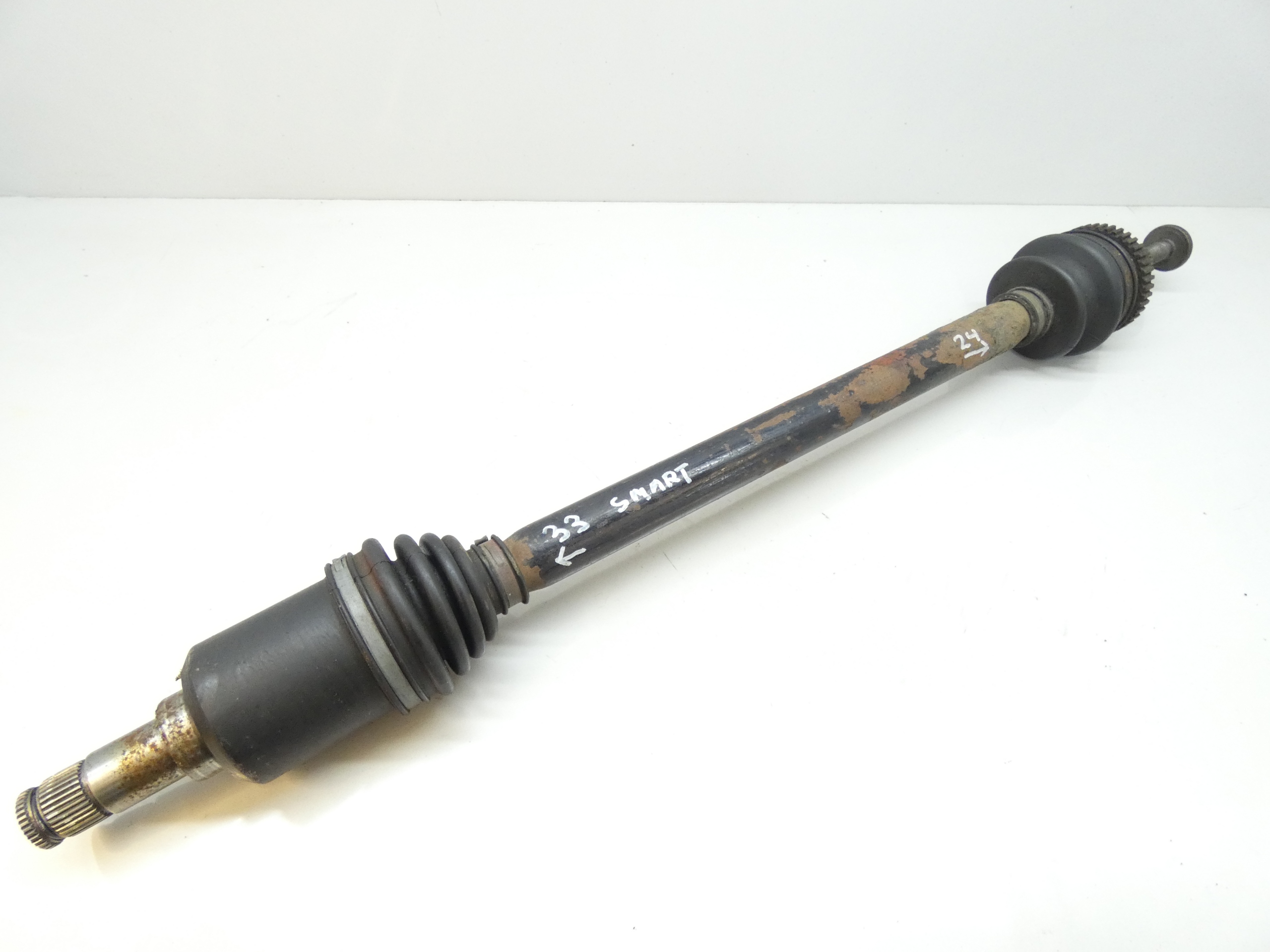 semi-axis right long SMART FORTWO 450 0.6 0.7 T 98-07 33/24 ZEBY