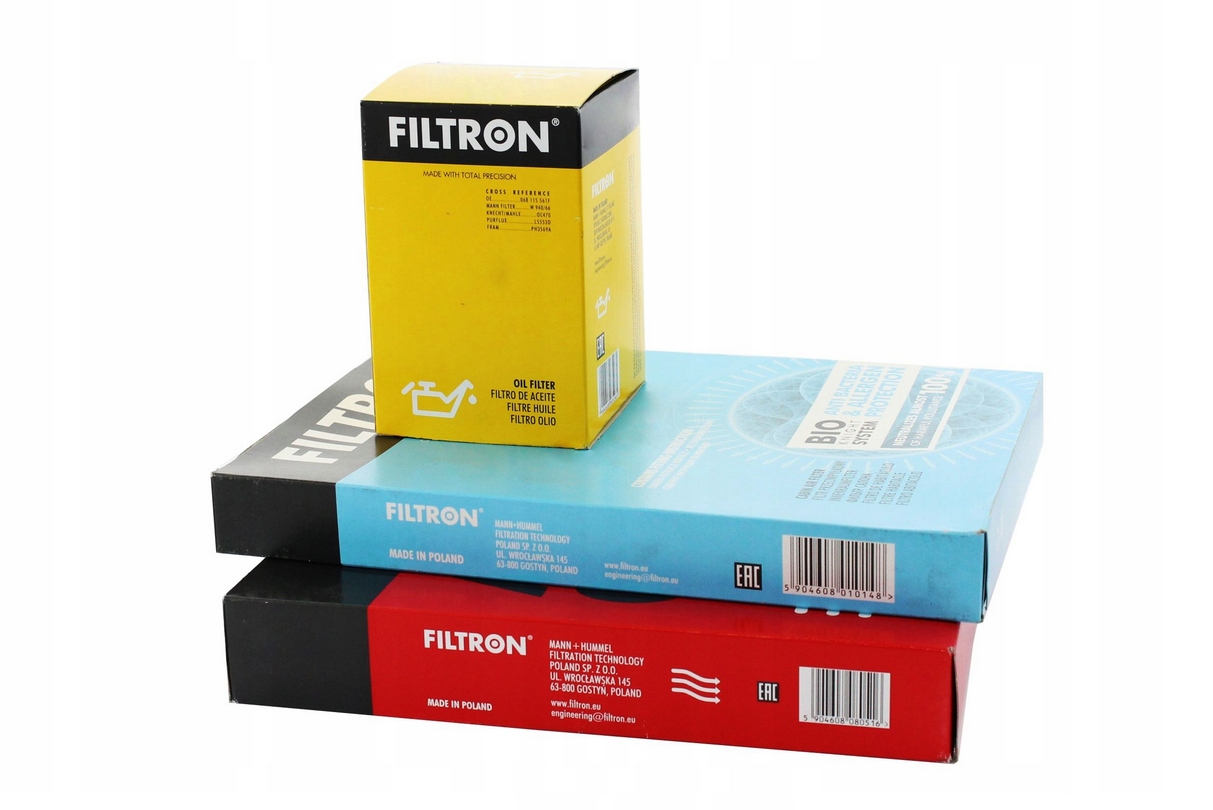 Sada Filtrů Filtron Vw Passat B6 Audi 1.9 2.0 Tdi K1111 PE973/3 Z105