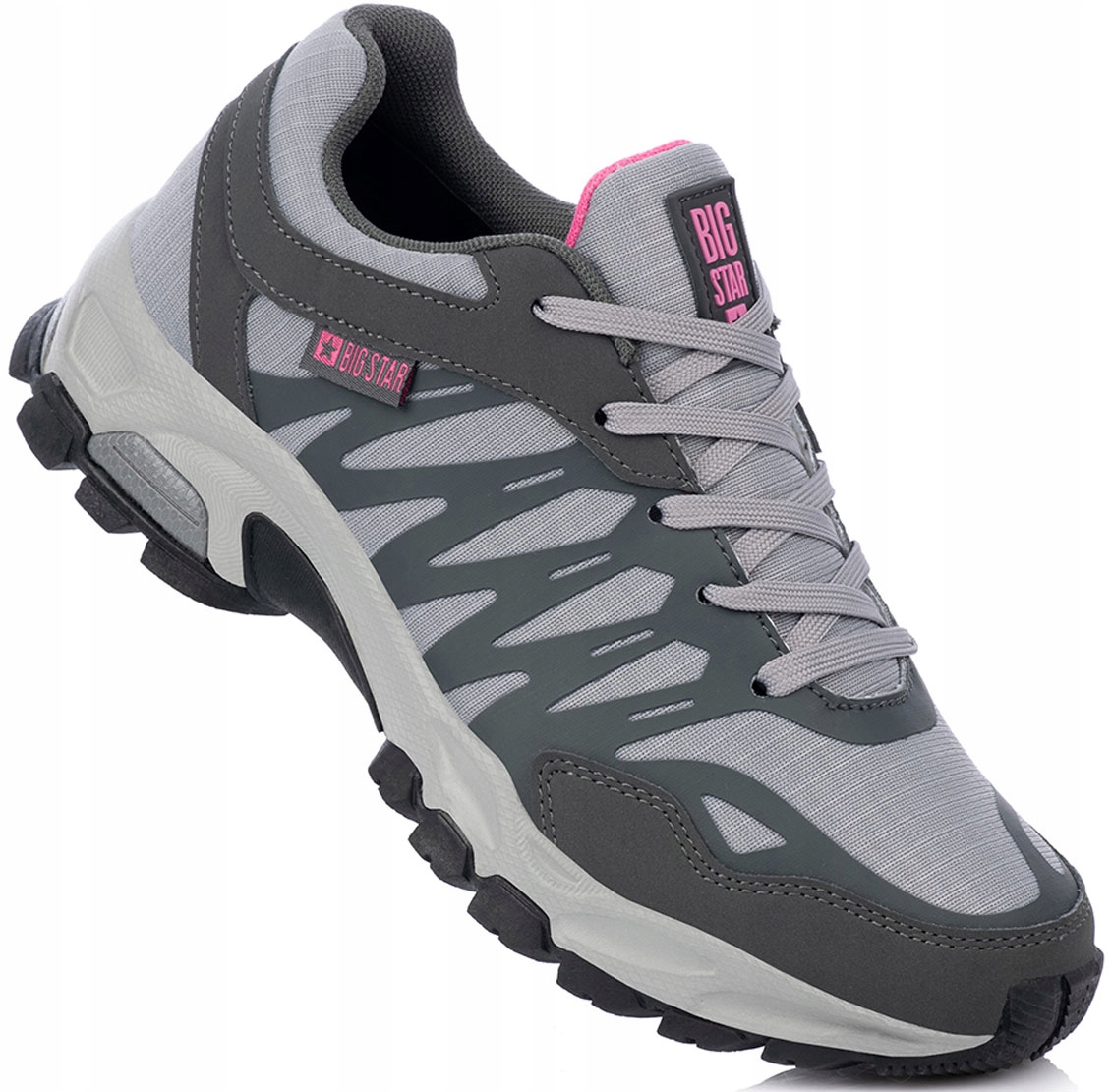 

Buty Trekkingowe Big Star Damskie Szare r. 39