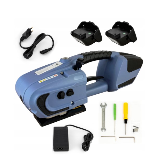 Elektrická Vázačka Napínač Svorek Pro Pp Pásky Palet Pásků 2x Aku!!!