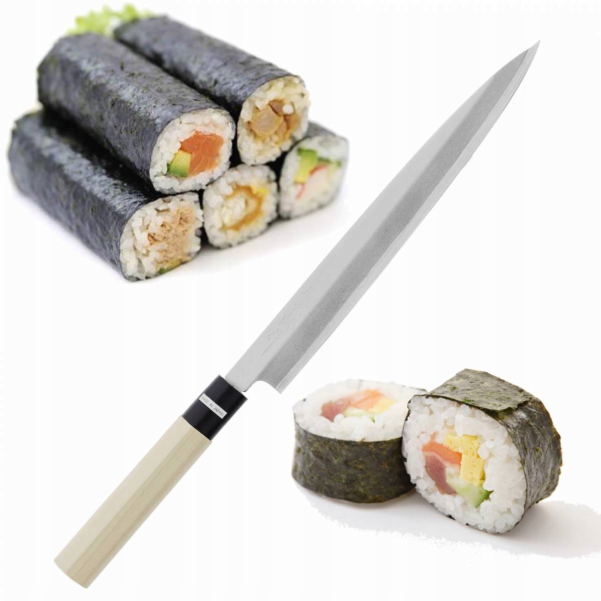 Tojiro Shirogami Japonský nôž na filetovanie Yanagi-Sashimi na sushi 24 cm