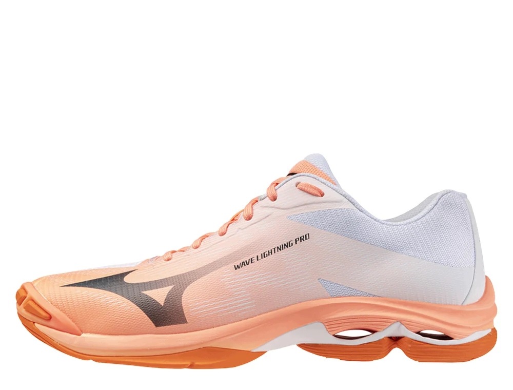 Buty Mizuno Wave Lightning Pro Flamingo Coral/carbon/white 46.0