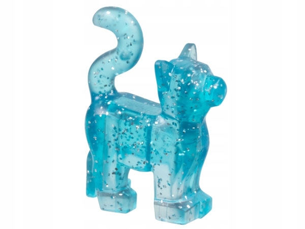 

Lego Kot Kotek Glitter Trans-Light Blue 13786