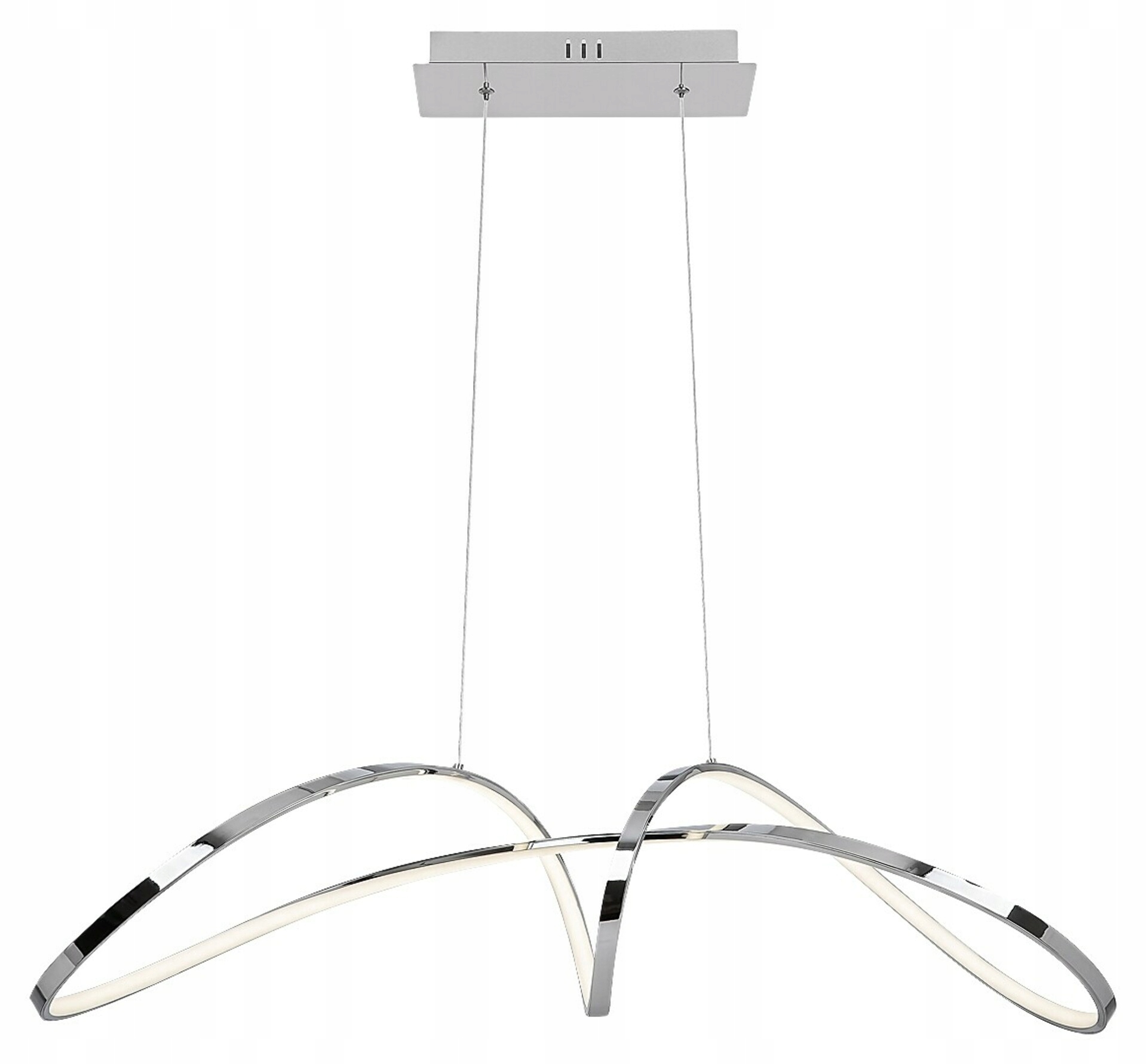 Rabalux Aisha 5358 závesné Led svietidlo 38W, chróm, 2600 lm, 4000K