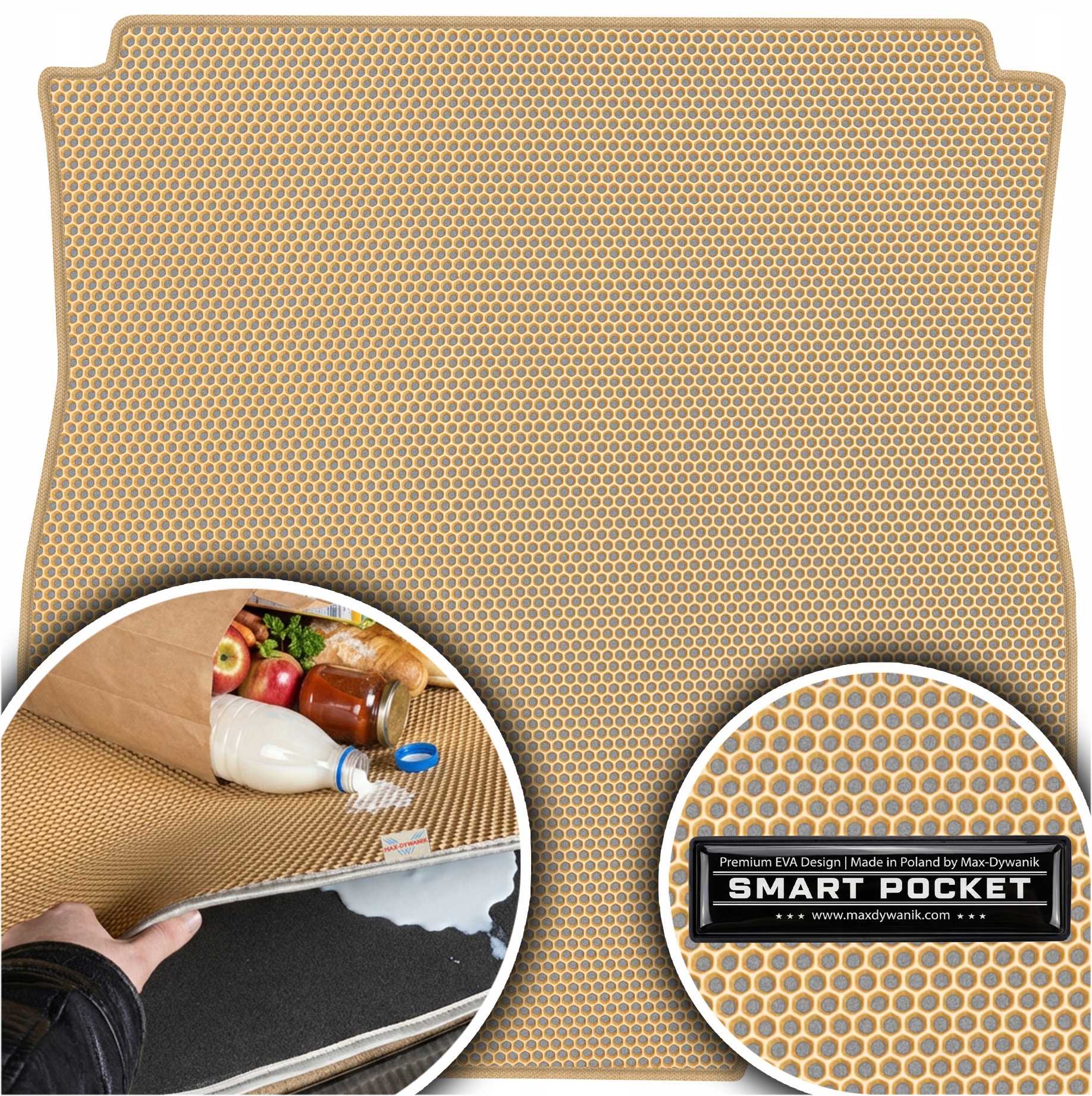 Bmw 1 E88 Cabrio 2004-2011 Vložka do kufru Eva Smart Pocket Béžová