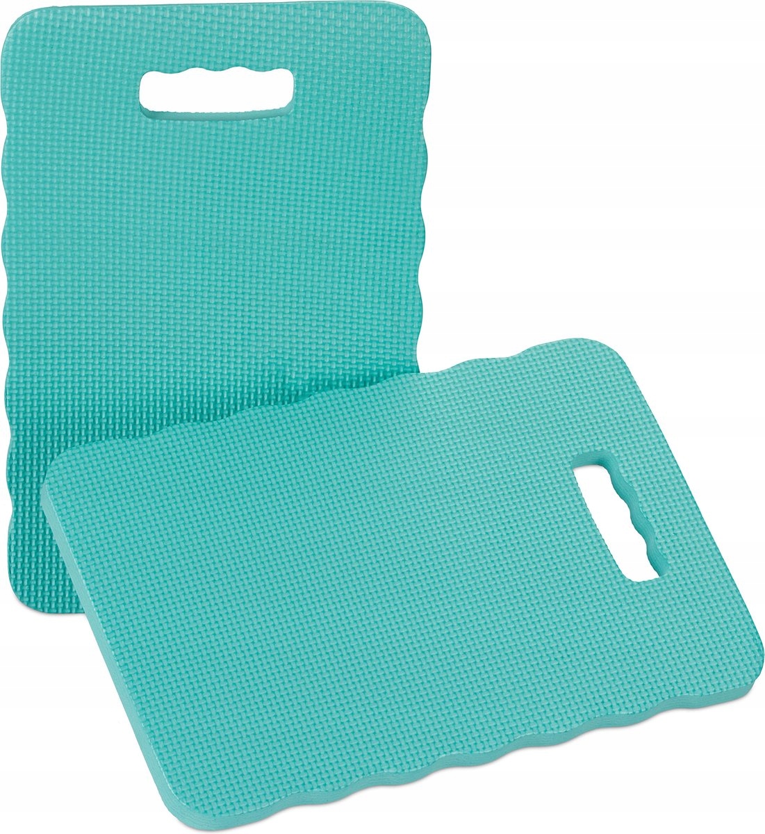 2x MATA WARSZTATOWA OGRODOWA KLĘCZNIK PODKŁADKA POD KOLANA 40x26cm ZIELONA