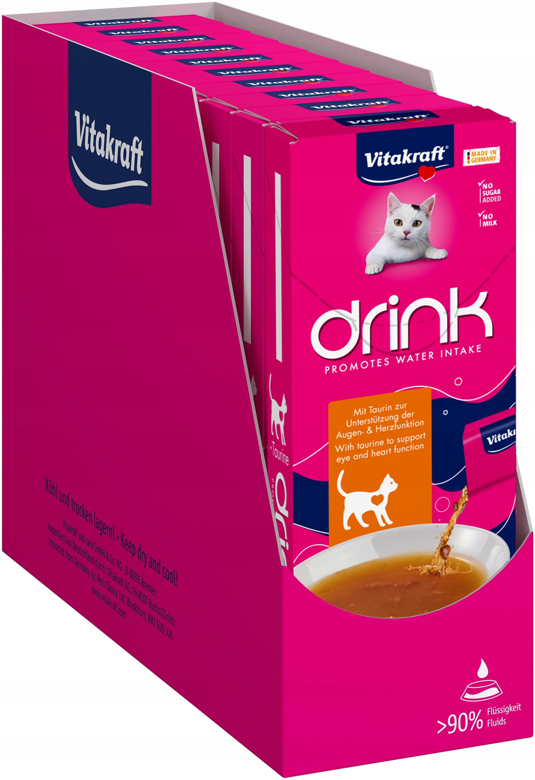 Levně Vitakraft Cat Vita Drink Kuře & Taurin 30g 45ks