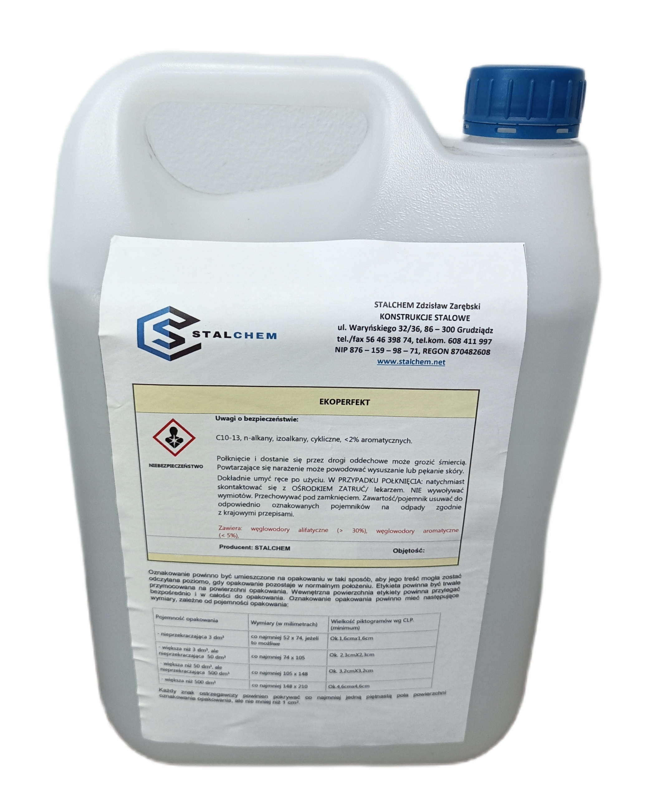 PŁYN DO MYJKI WARSZTATOWEJ EKOPERFEKT 5L