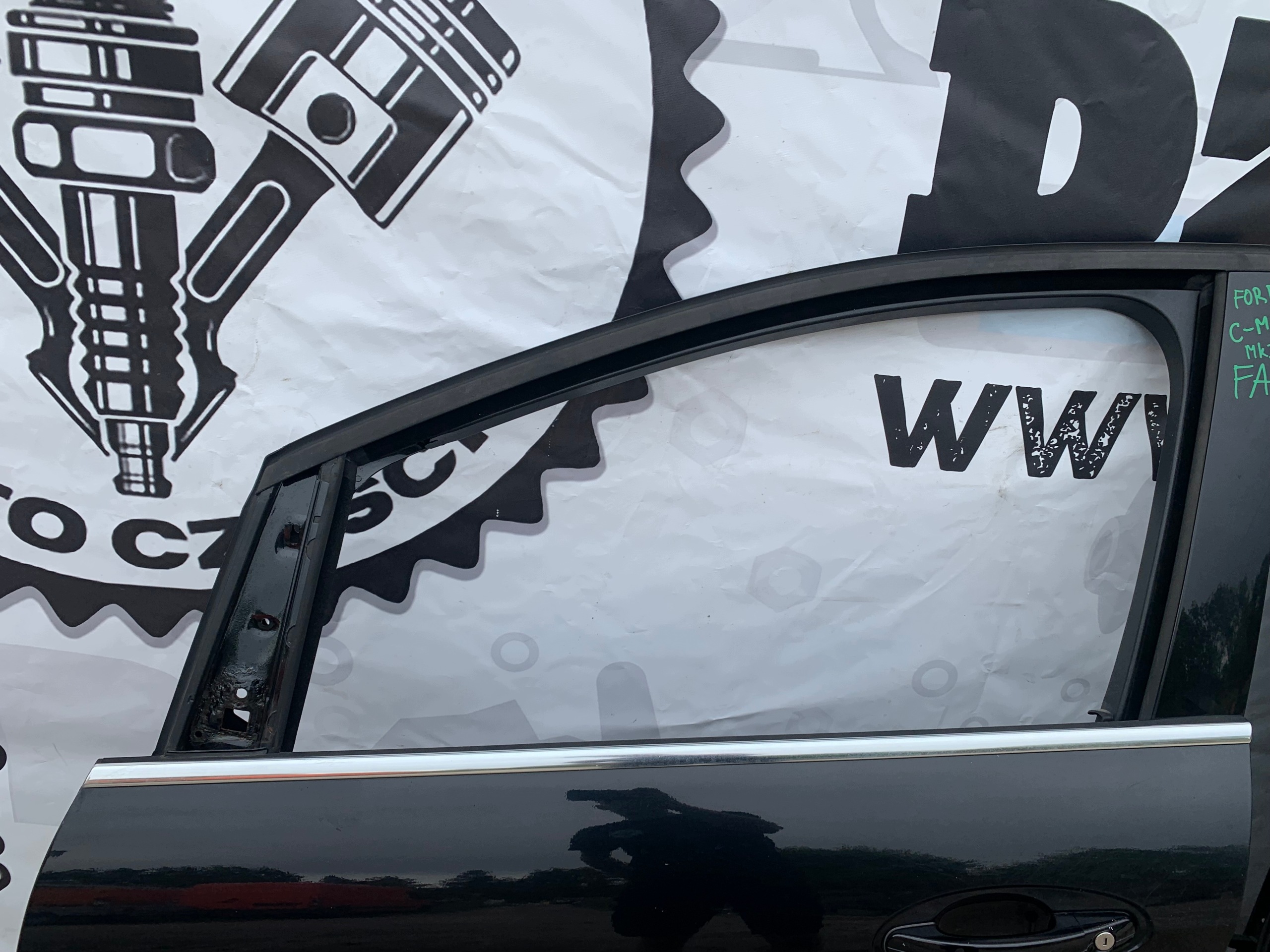 door left front front FORD C-MAX MK2 (10-15) fa bd dxa black C MAX