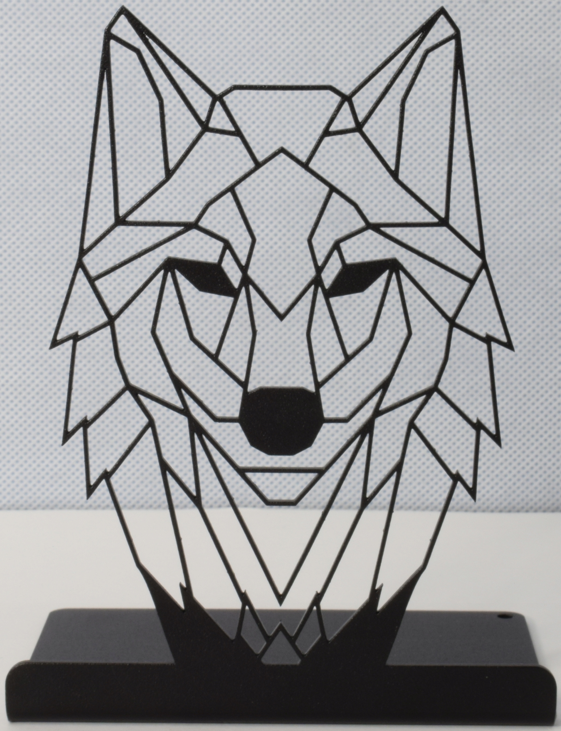 Podpórka do książek WILK Geometryczny stojak na książki Czarny Kod producenta PDK-01-WILK GEO