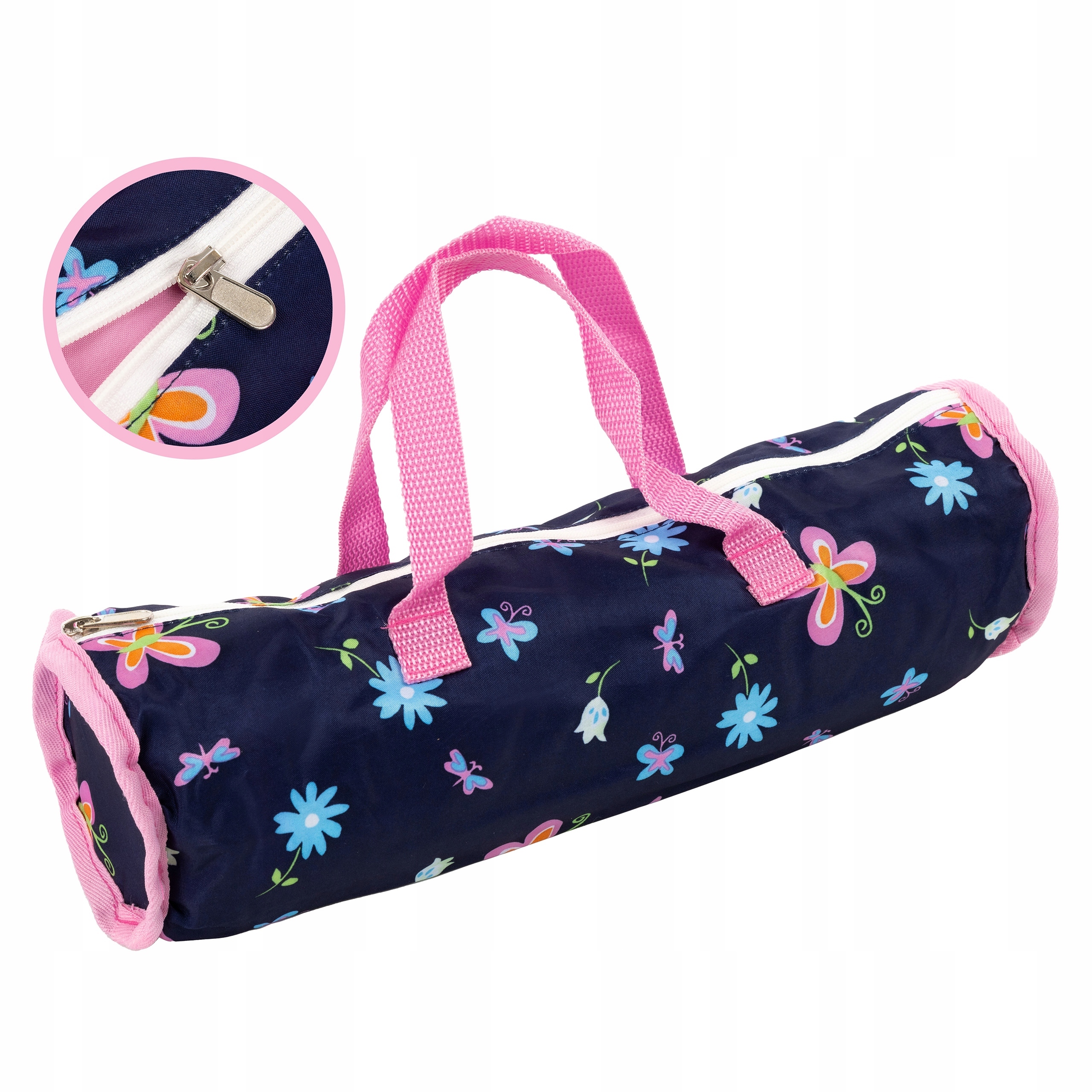 KINDERPLAY ŁÓŻECZKO DLA LALEK TURYSTYCZNE KOJEC AKCESORIA TORBA POŚCIEL Kolor dominujący wielokolorowy