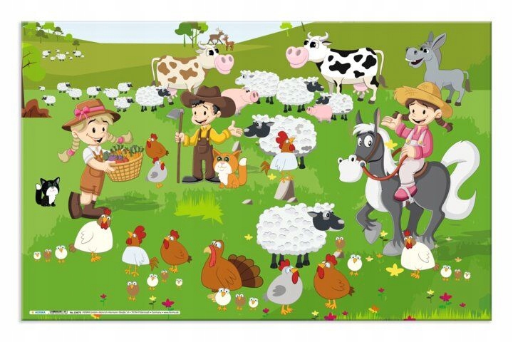 Podkładka na biurko, Farma