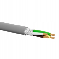 Kabel przewód sterowniczy Liycy 4x0,75 ekranowany 300/500V Alantec 25m