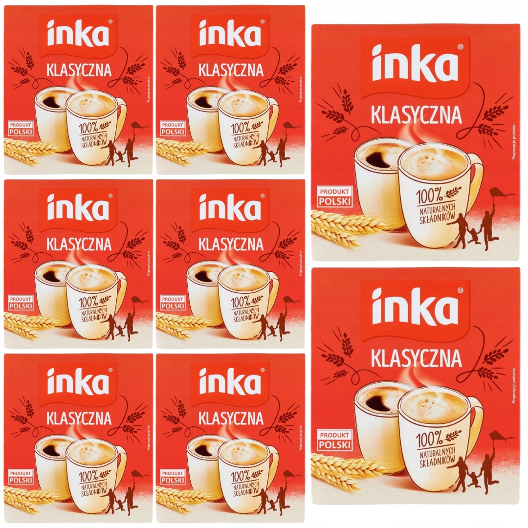 Levně Inka Rozpustná káva klasická 150 g x 8 kusů