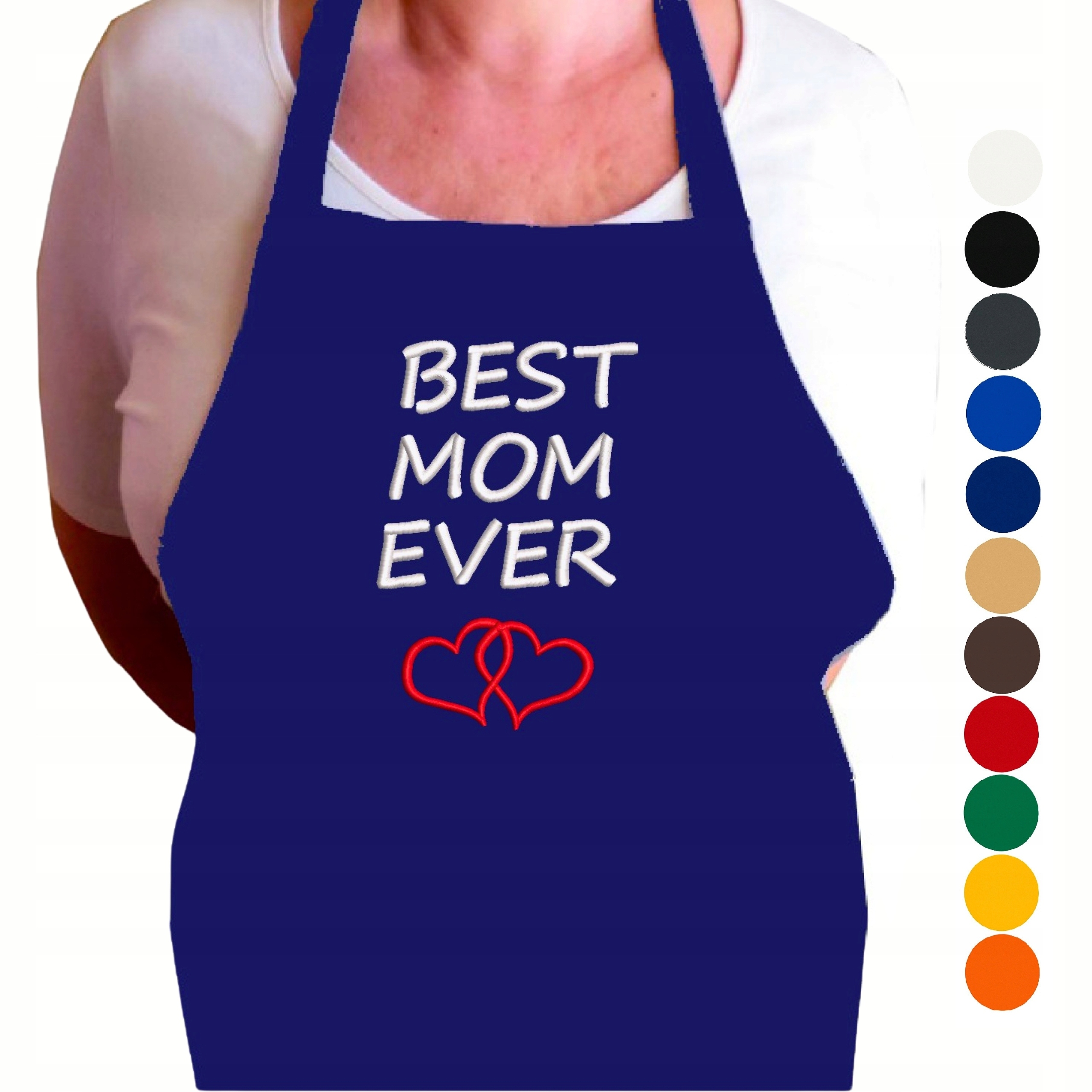 Dárek Pro Maminku K Narozeninám A Matce Kuchyňská Zástěra Best Mom Ever